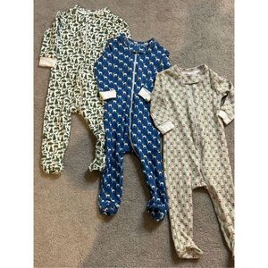 (3) Holiday Lila and Hayes footed pajamas, $150